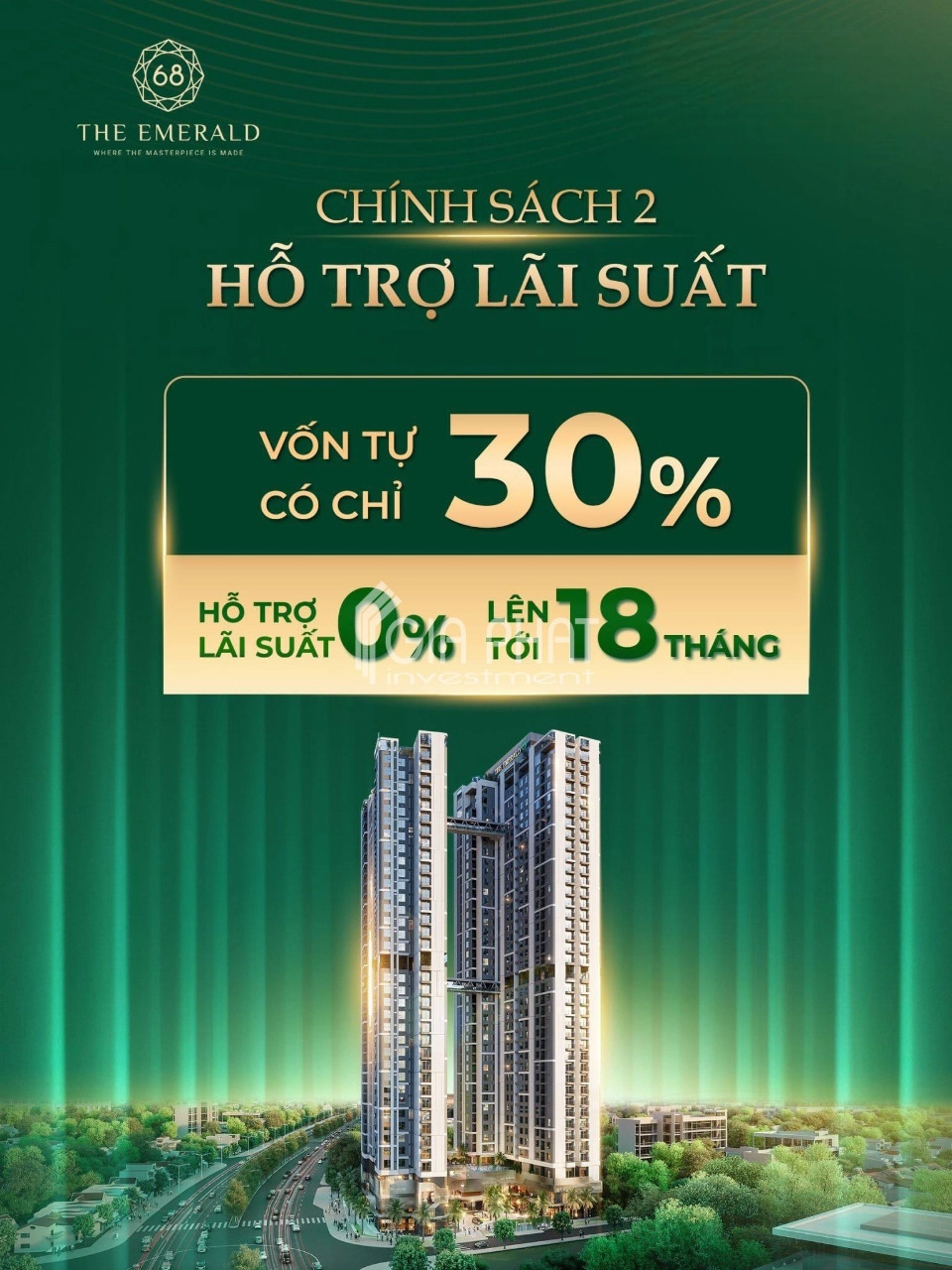 lý do chọn dự án  The Emerald 68 