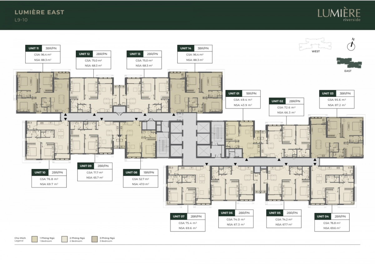 Thủ Thiêm Dragon - Cho thuê căn 1PN giá 10tr Thủ Thiêm Dragon - Cho thuê căn 1PN giá 10tr